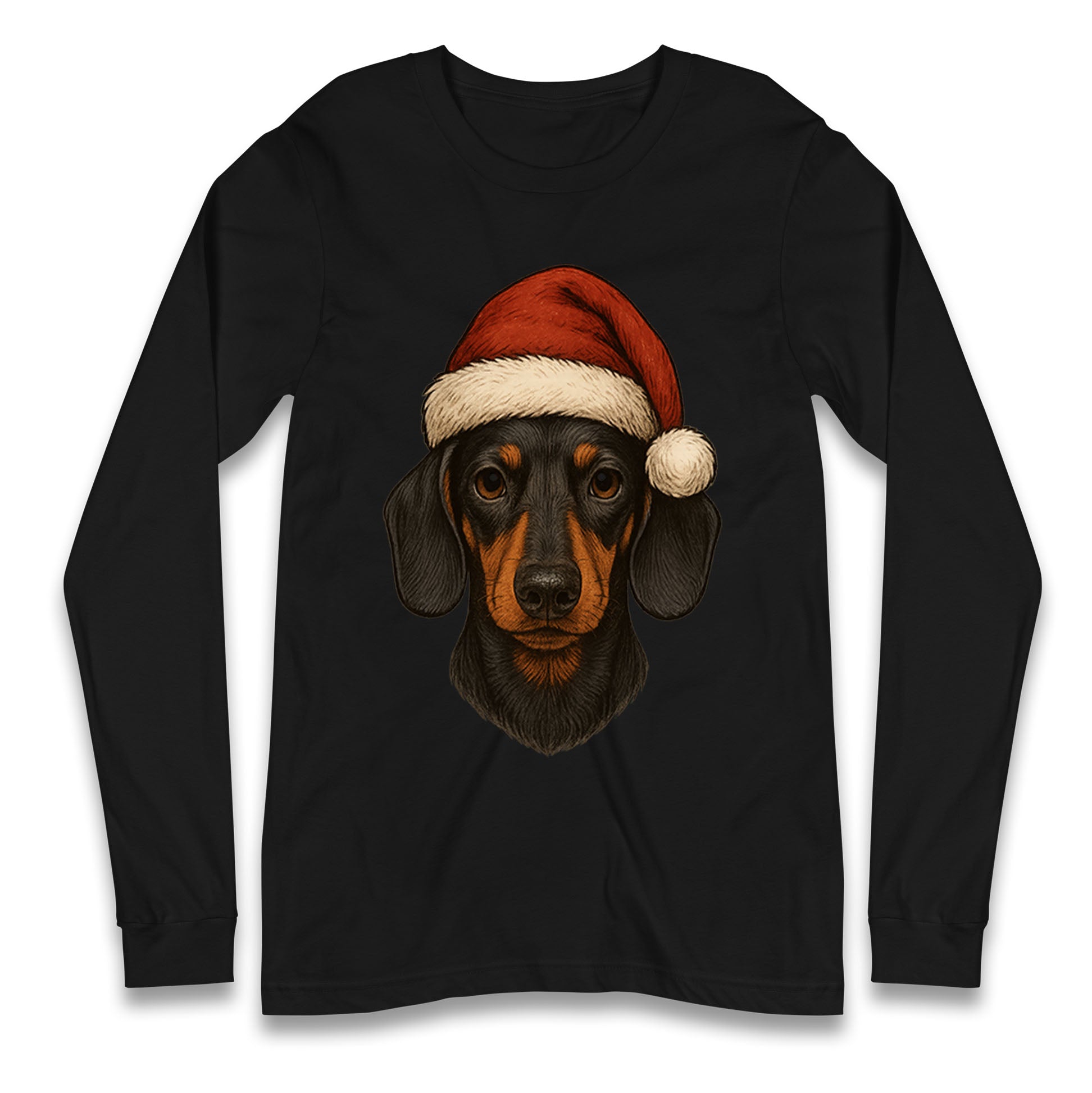 Dachshund Christmas Longsleeve T Shirt