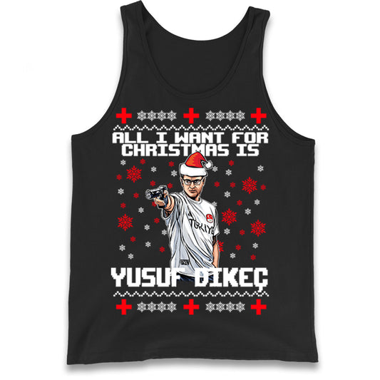 yusuf dikec christmas tank top