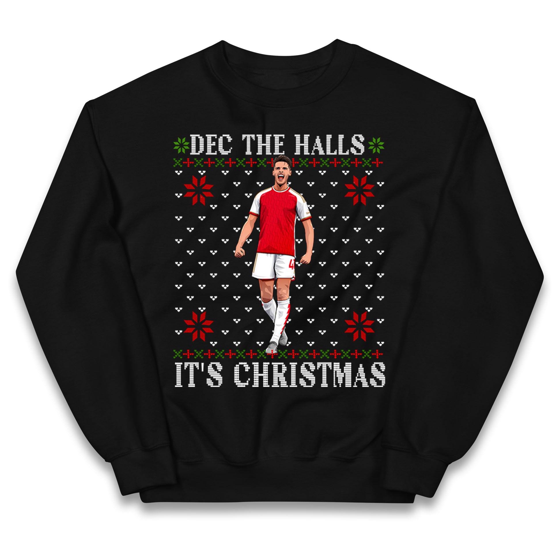 declan rice christmas jumper