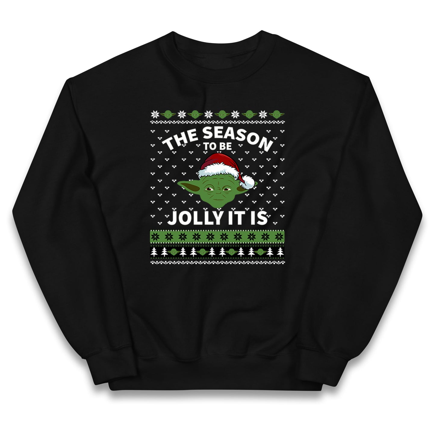 Yoda Christmas Kids Jumper