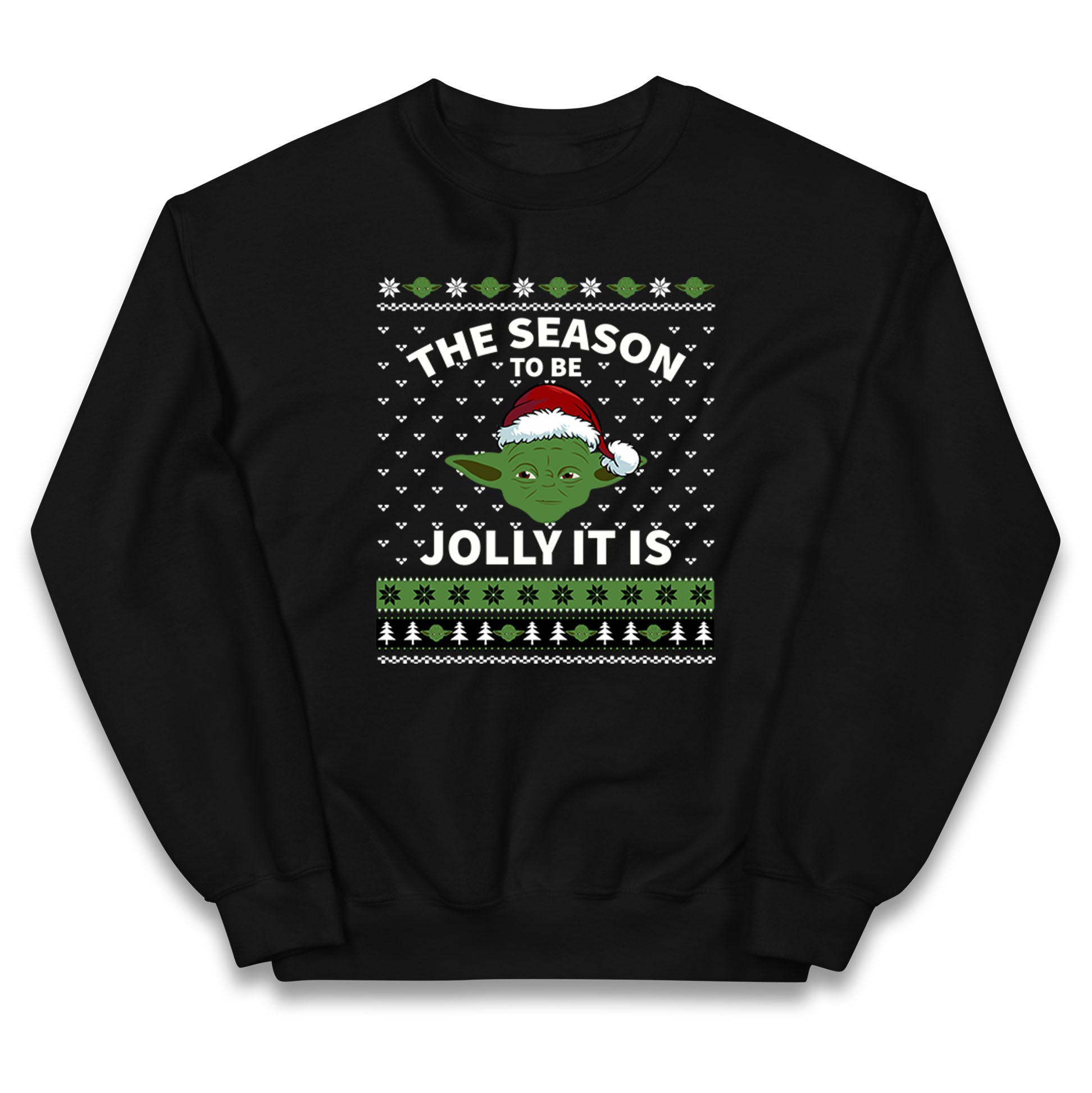 Yoda Christmas Kids Jumper
