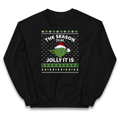 Yoda Christmas Kids Jumper