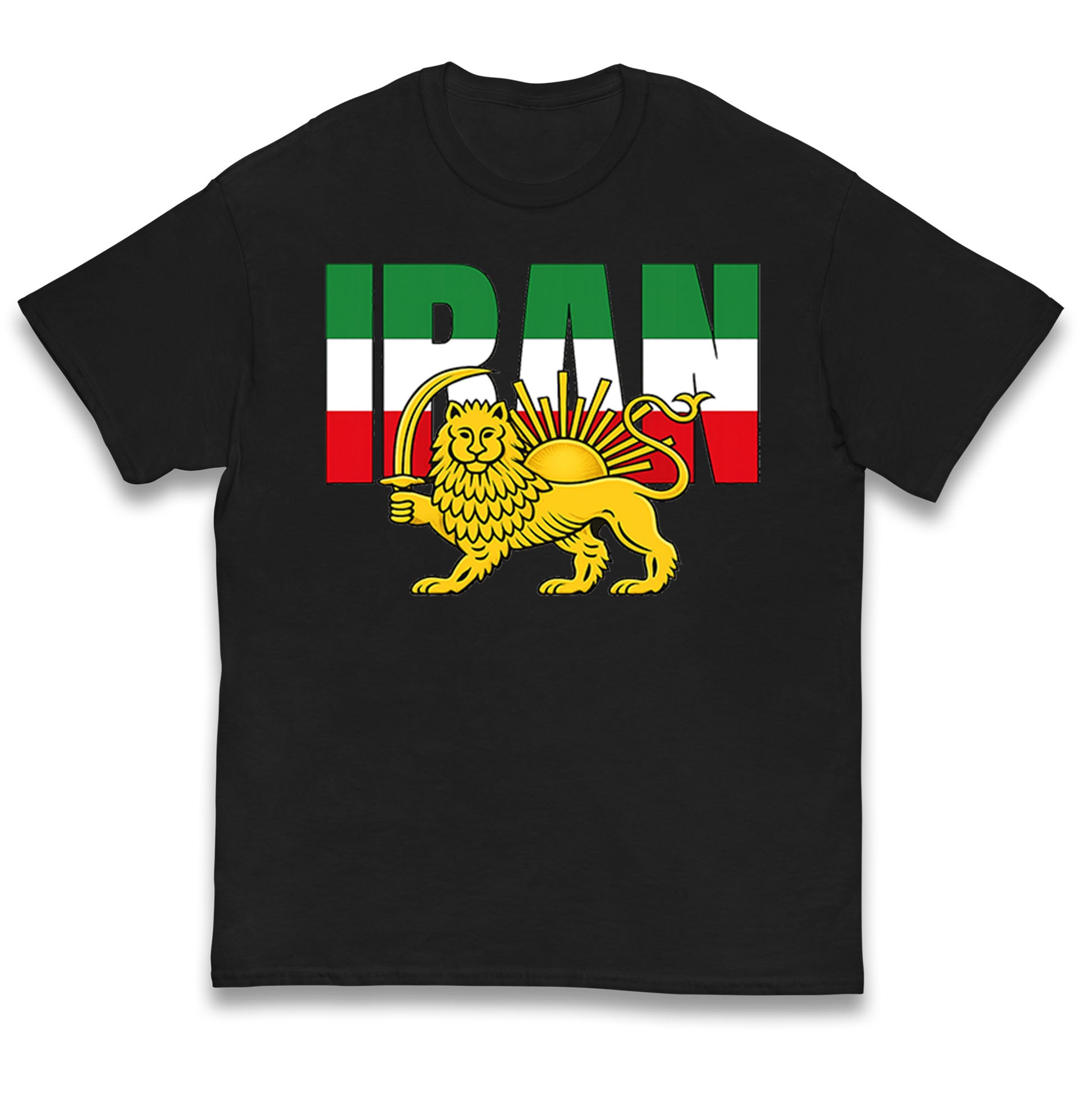 Iran Flag Kids T Shirt