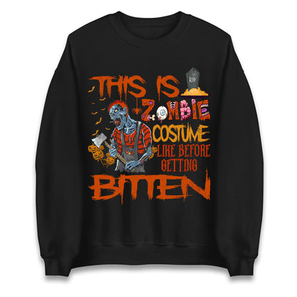 Zombie Costume Sweatshirt
