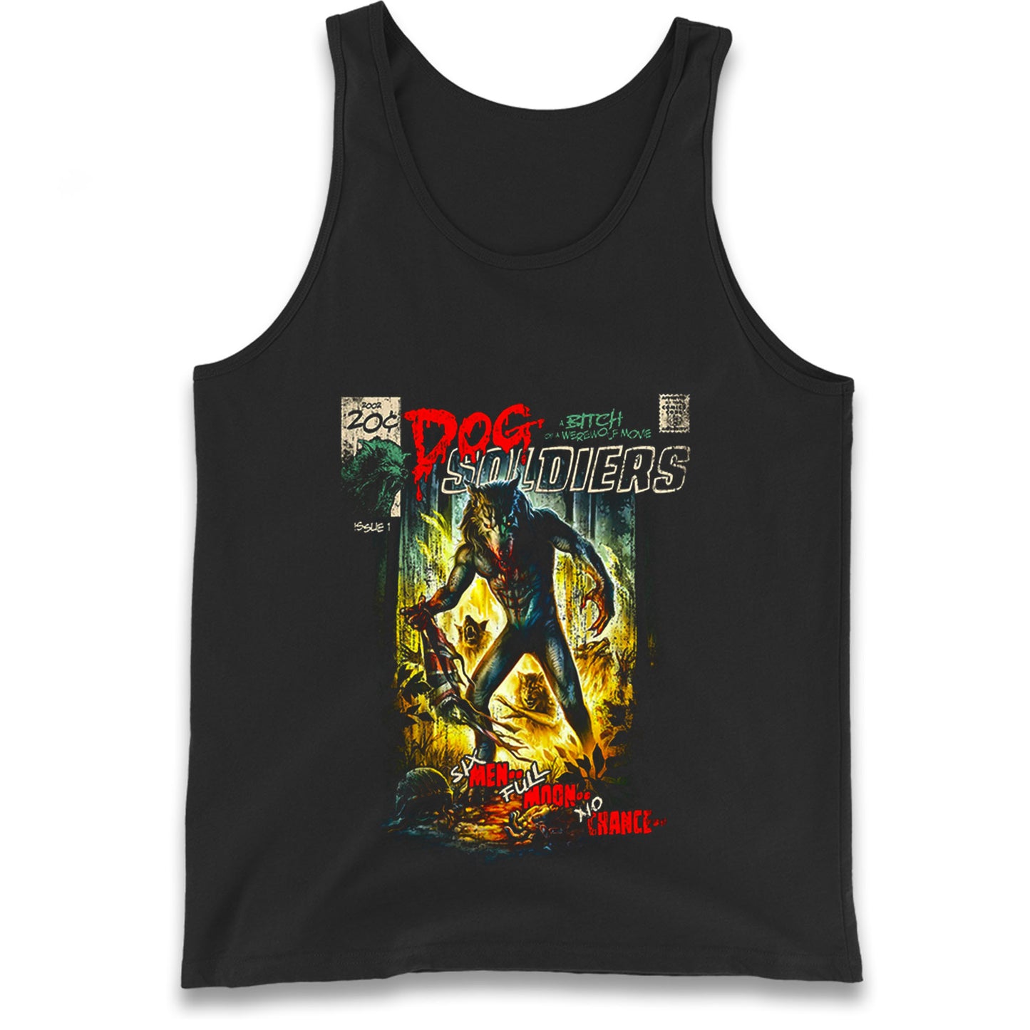 Dog Soldiers A Bitch Of A Werewolf Tank Top