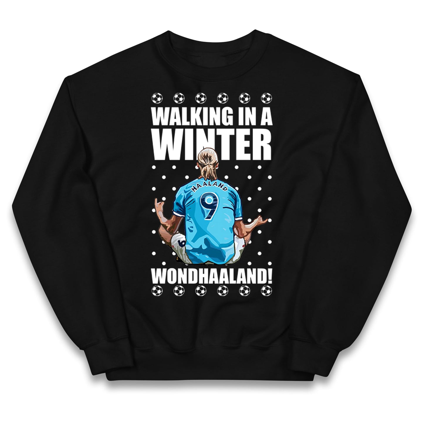 erling haaland christmas jumper