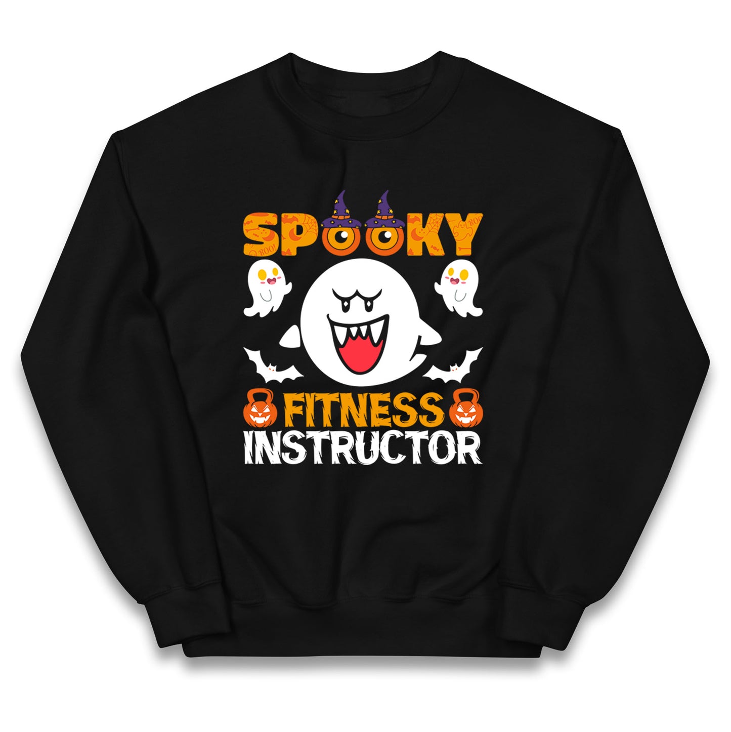 Spooky Fitness Instructor Halloween Jumper
