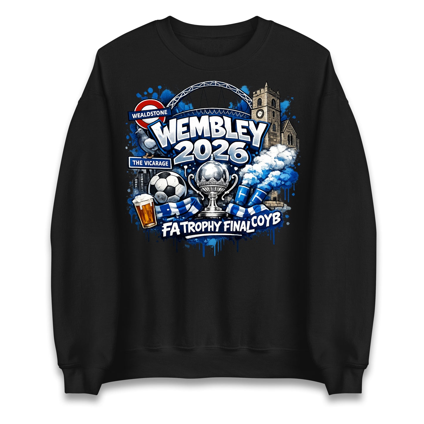 Wealdstone FA Trophy Final Wembley 2026 | Buy FA Trophy Wear Jumper 