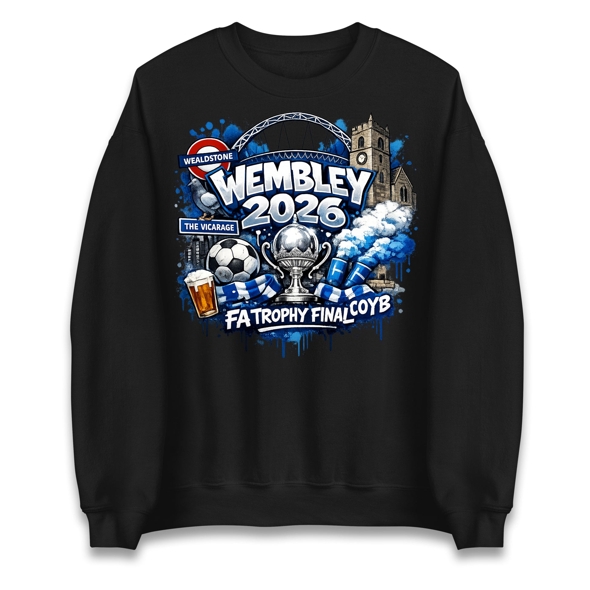 Wealdstone FA Trophy Final Wembley 2026 | Buy FA Trophy Wear Jumper 