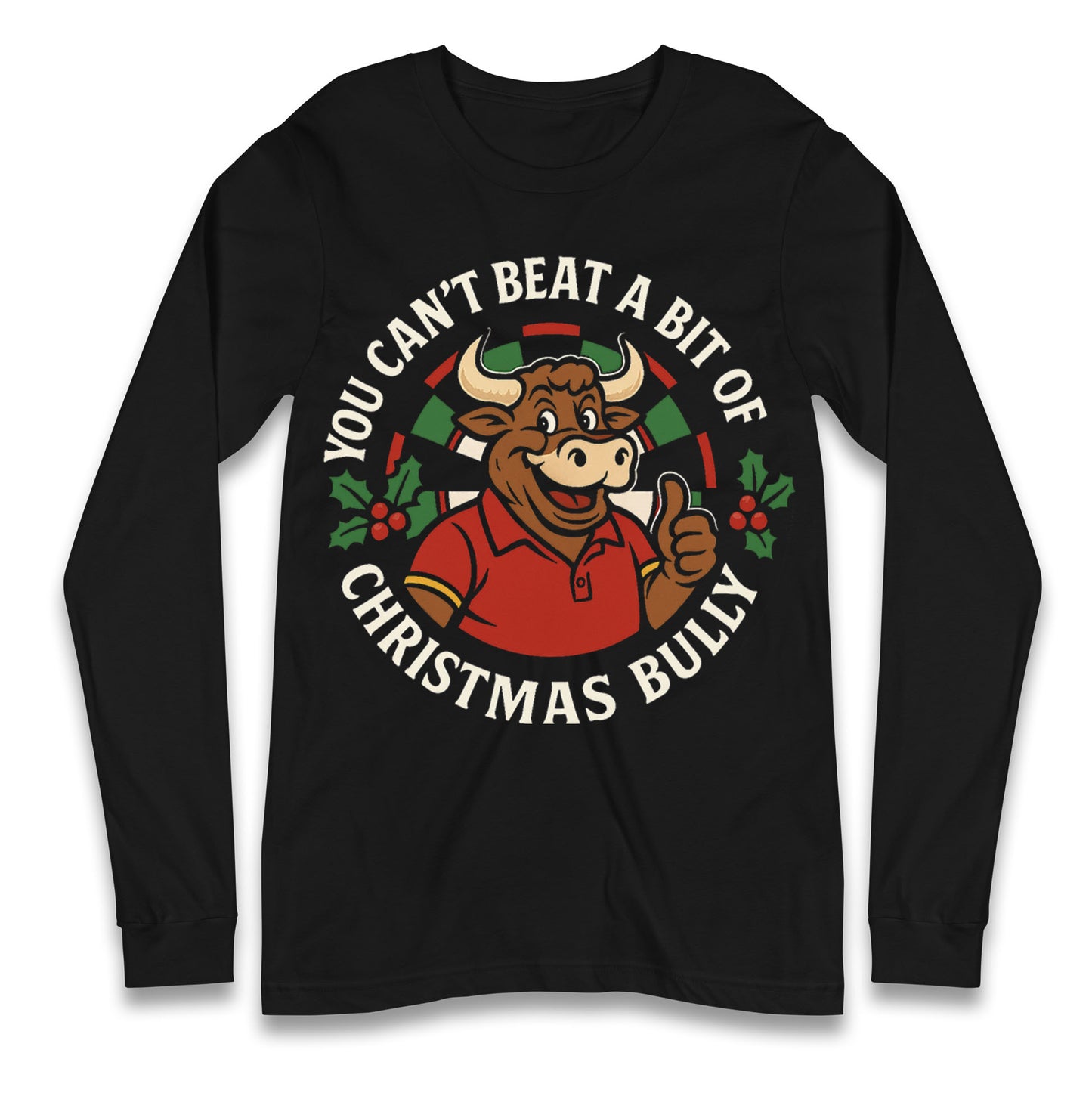 Bullseye Xmas Longsleeve T Shirt 