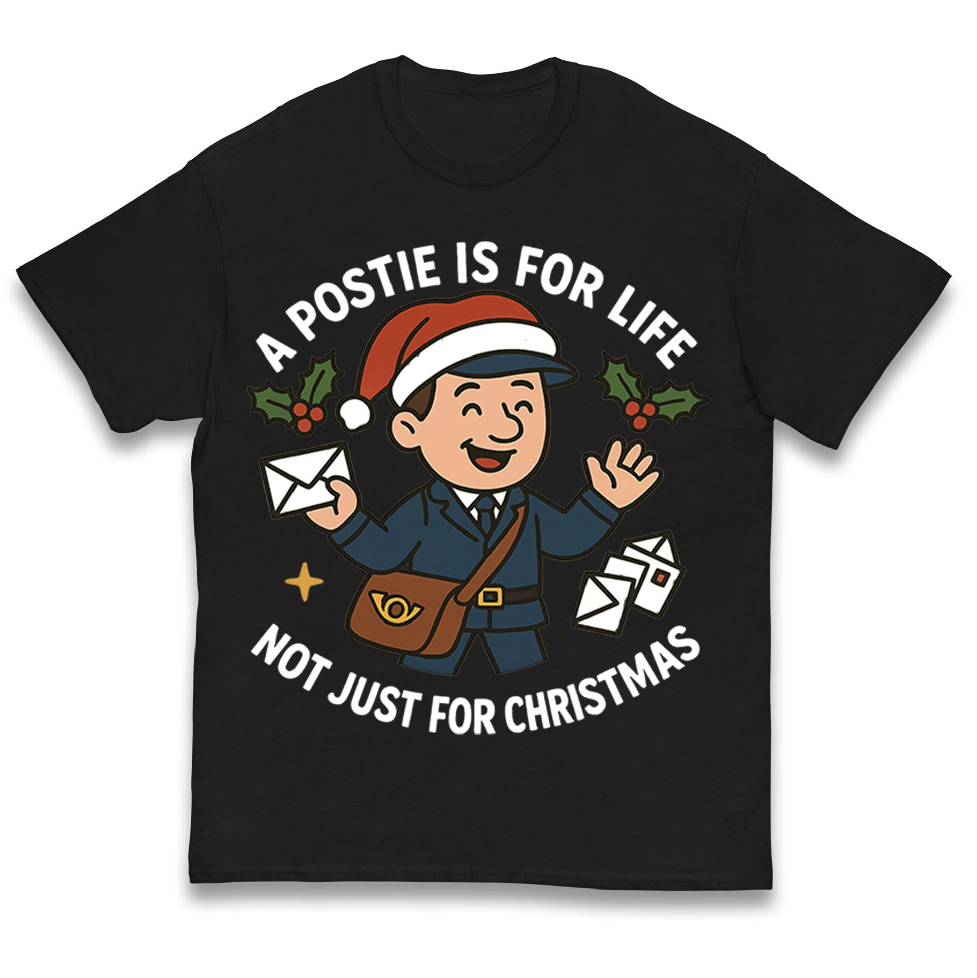 Postie Christmas Kids T Shirt