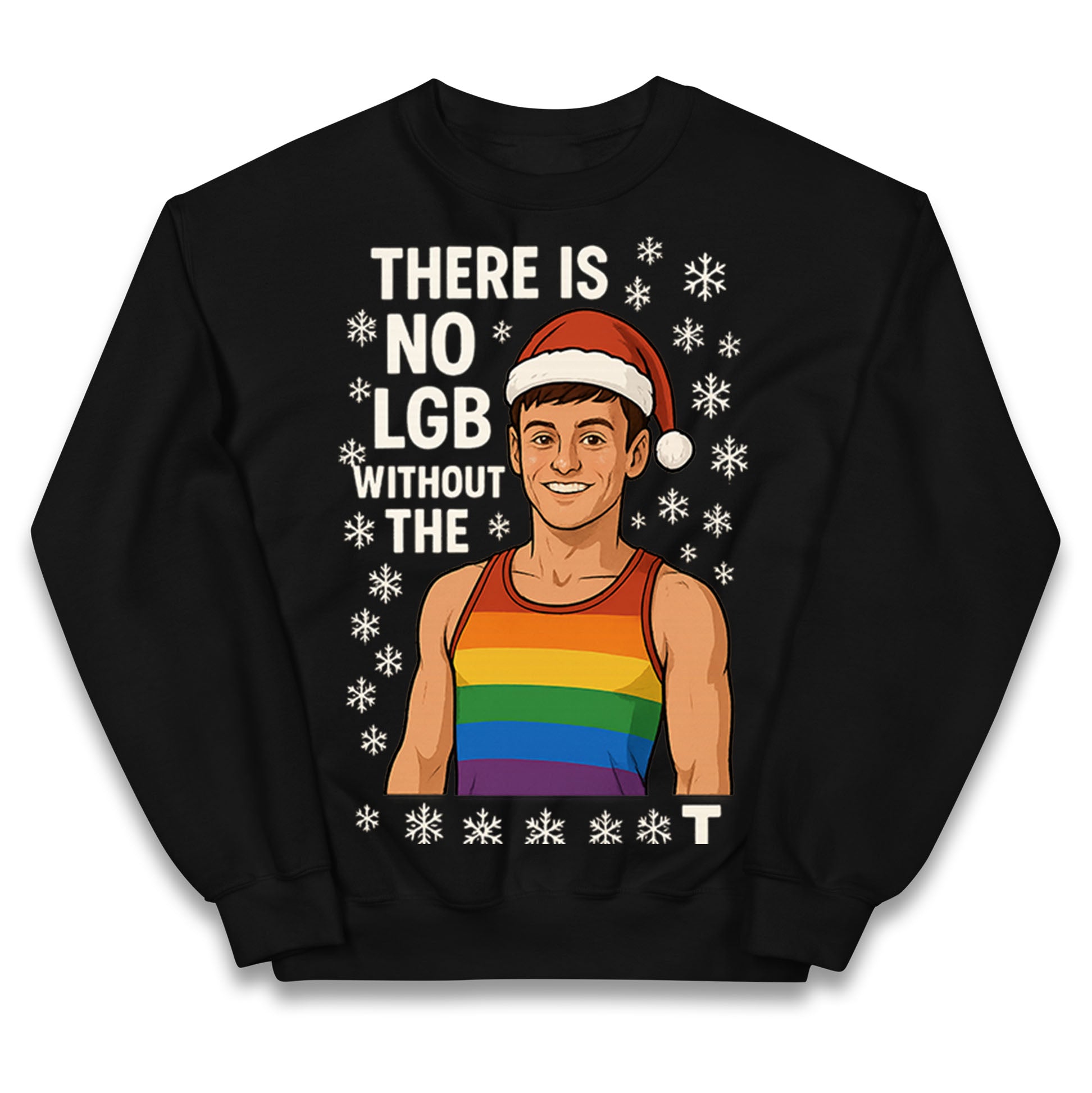 Tom Daley Christmas Kids Jumper