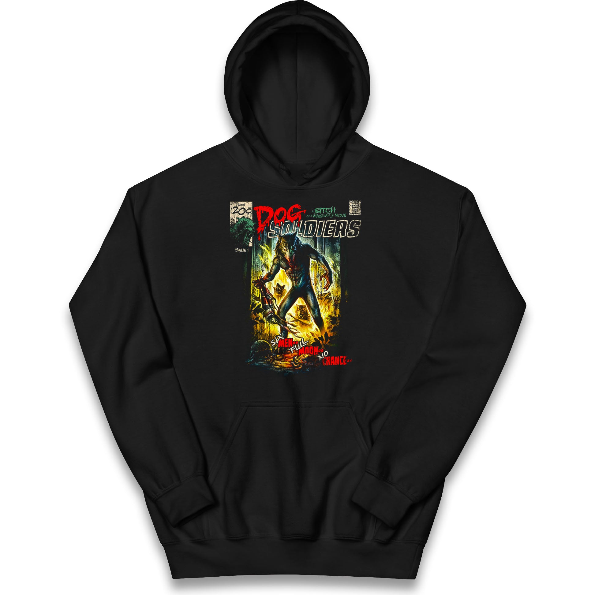 Dog Soldiers A Bitch Of A Werewolf Kids Hoodie