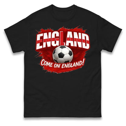 England Retro World Cup T Shirt