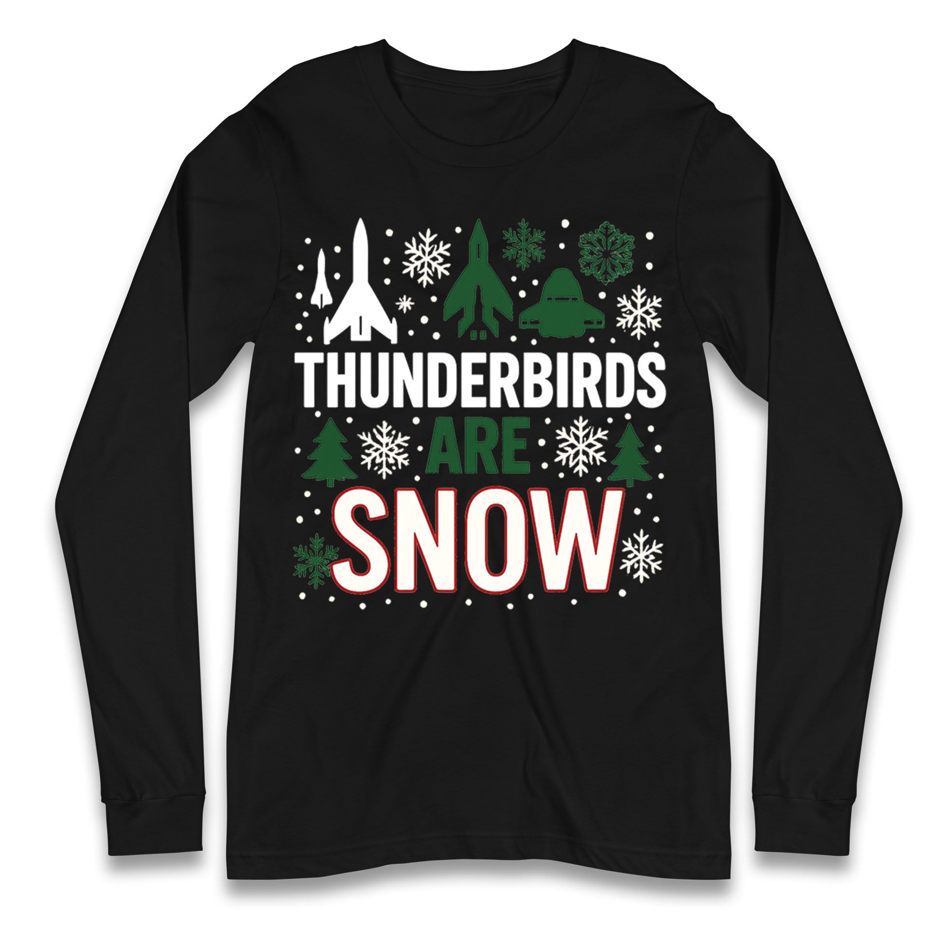 Thunderbirds Christmas Longsleeve T Shirt