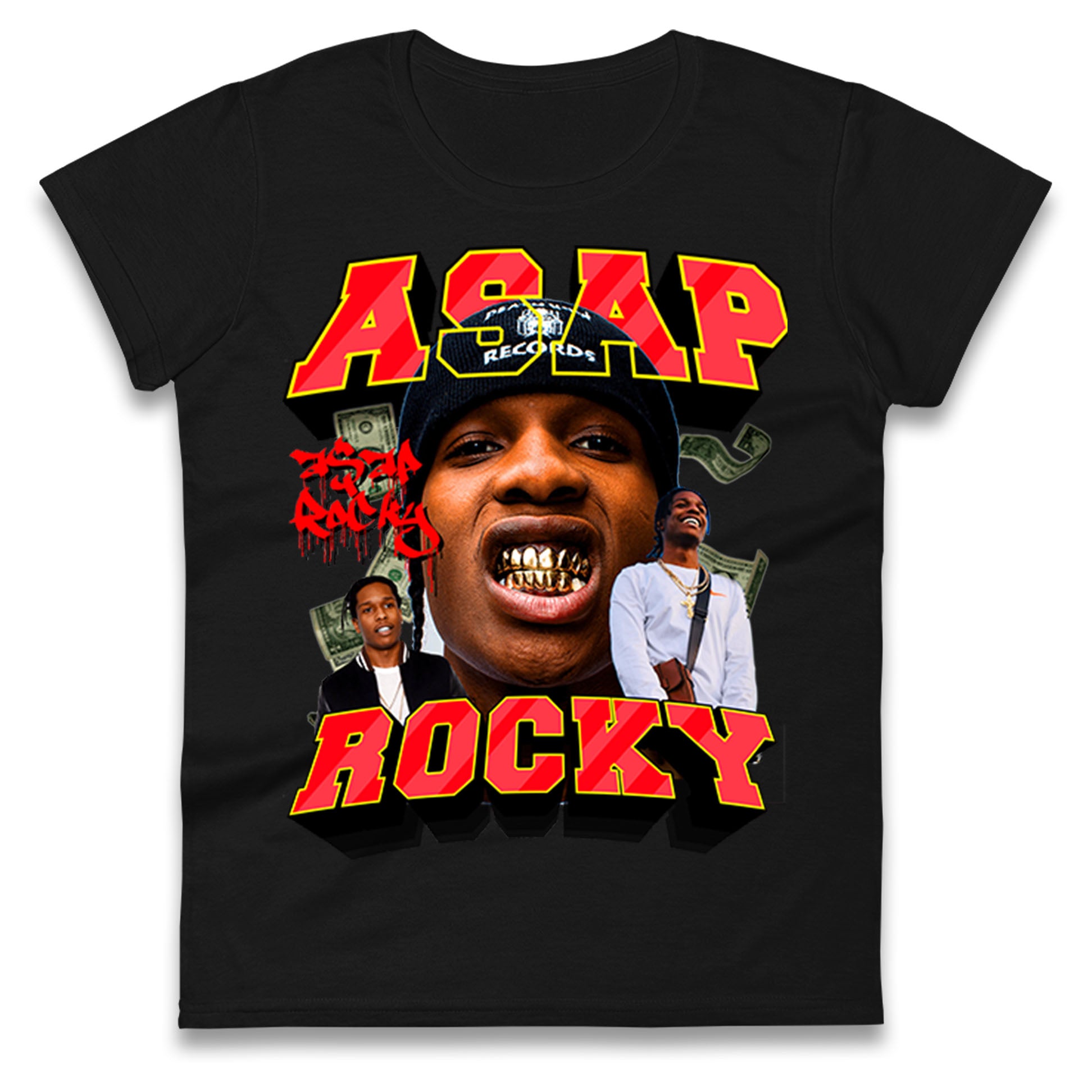 Asap Rocky Tour Ladies T Shirt