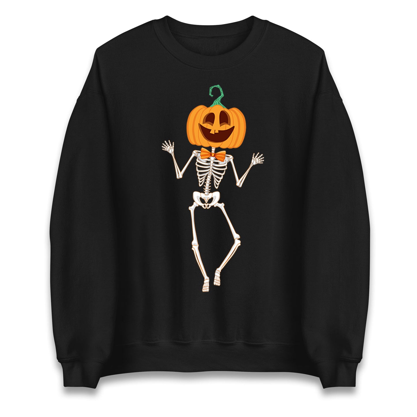 Pumpkin Skeleton Halloween Sweatshirt
