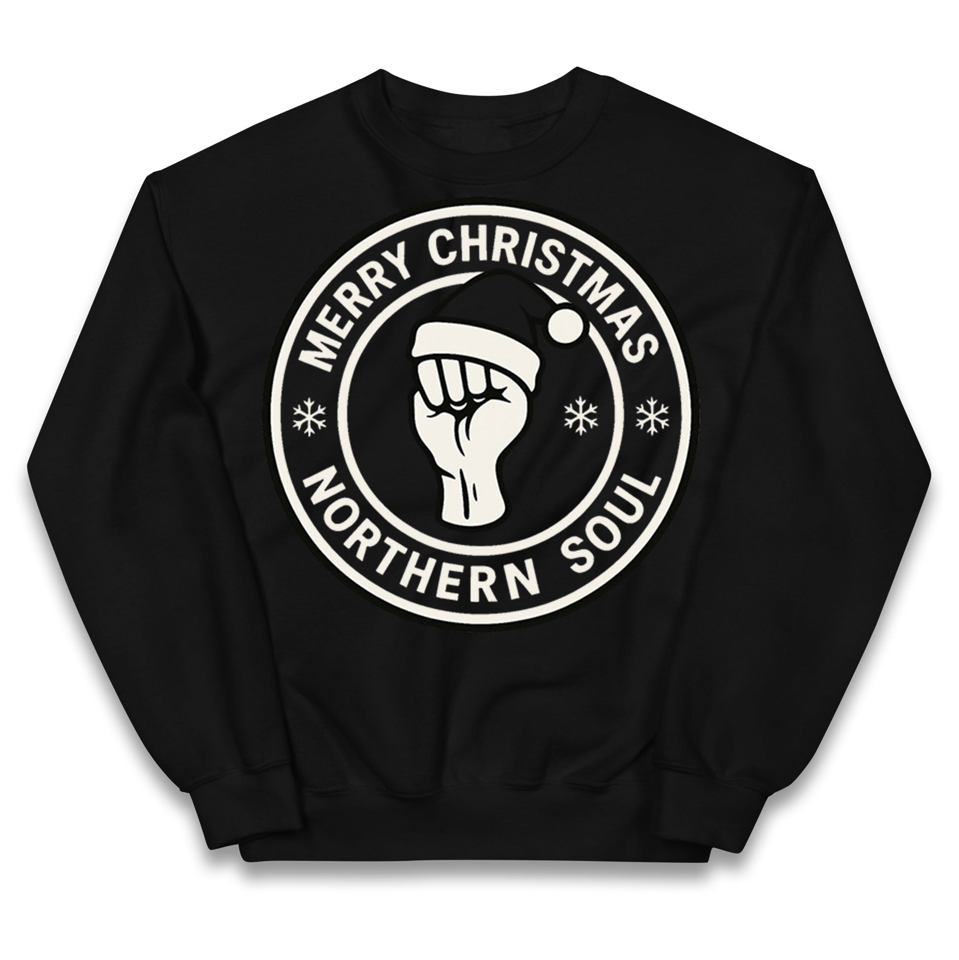 Merry Christmas Northern Soul Kids Jumper