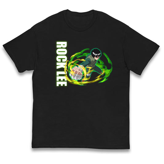 rock lee green beast t shirt