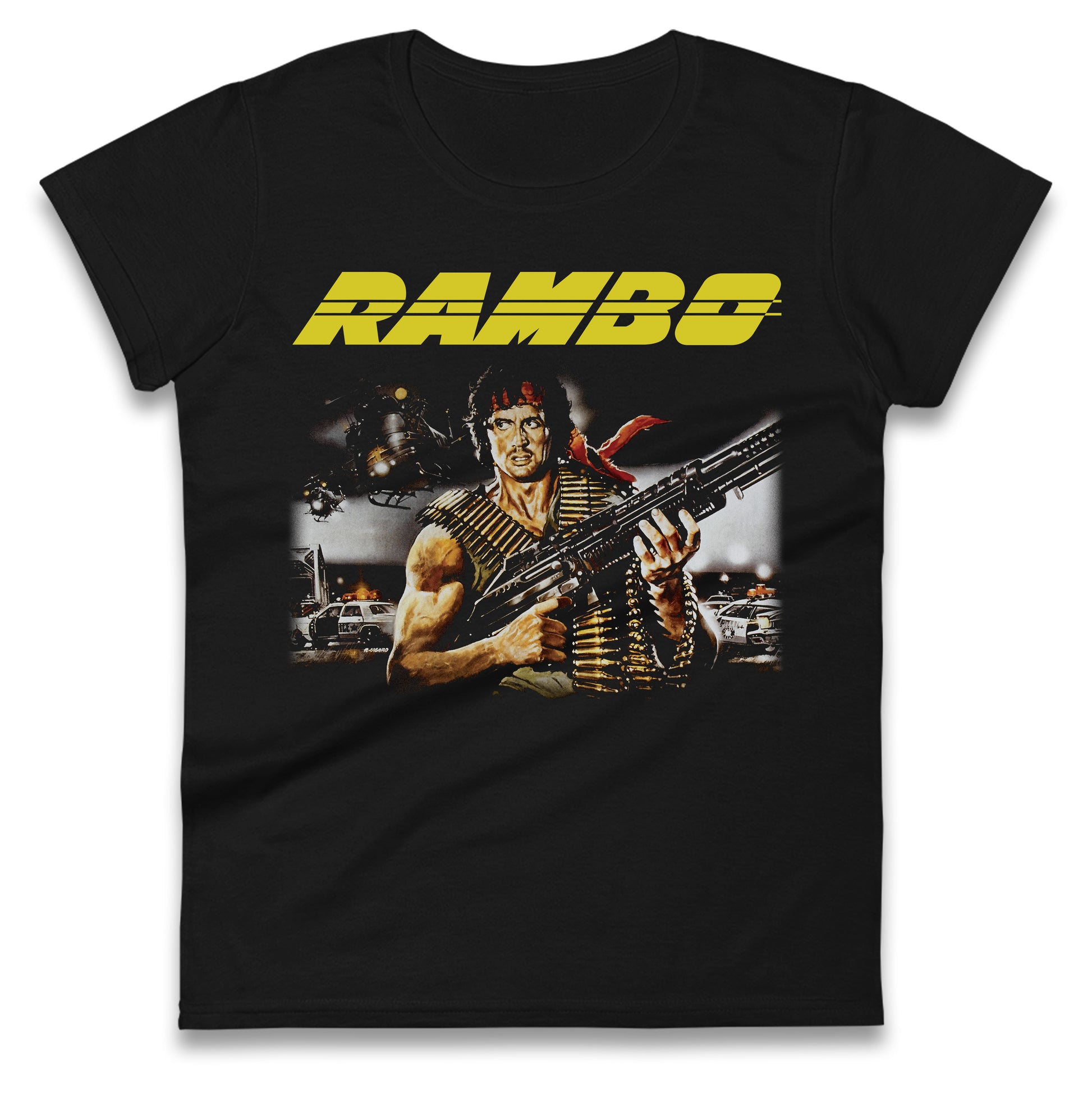 Rambo Ladies T Shirt