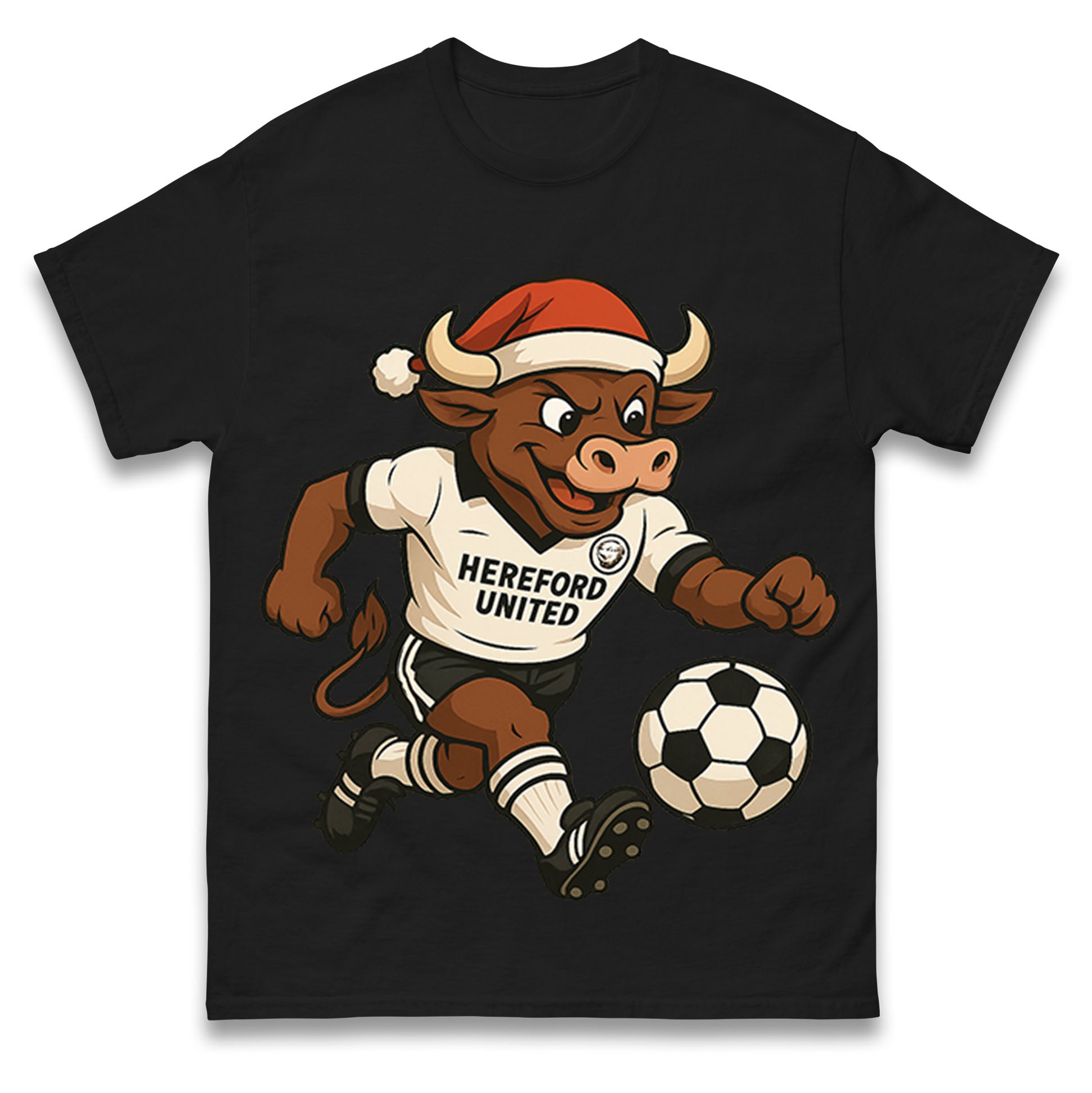 Retro Hereford Christmas T Shirt