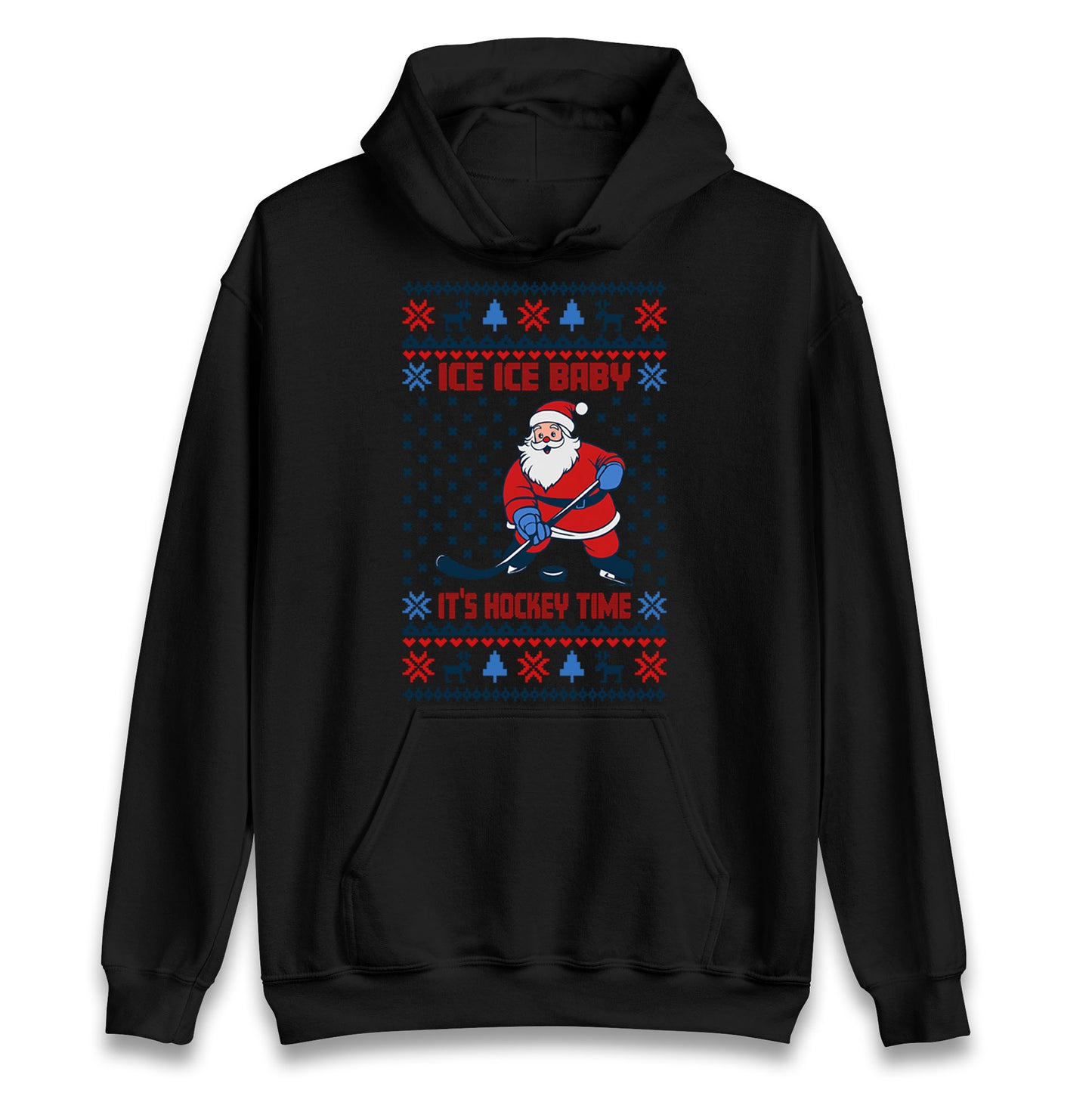 Hockey Christmas Hoodie