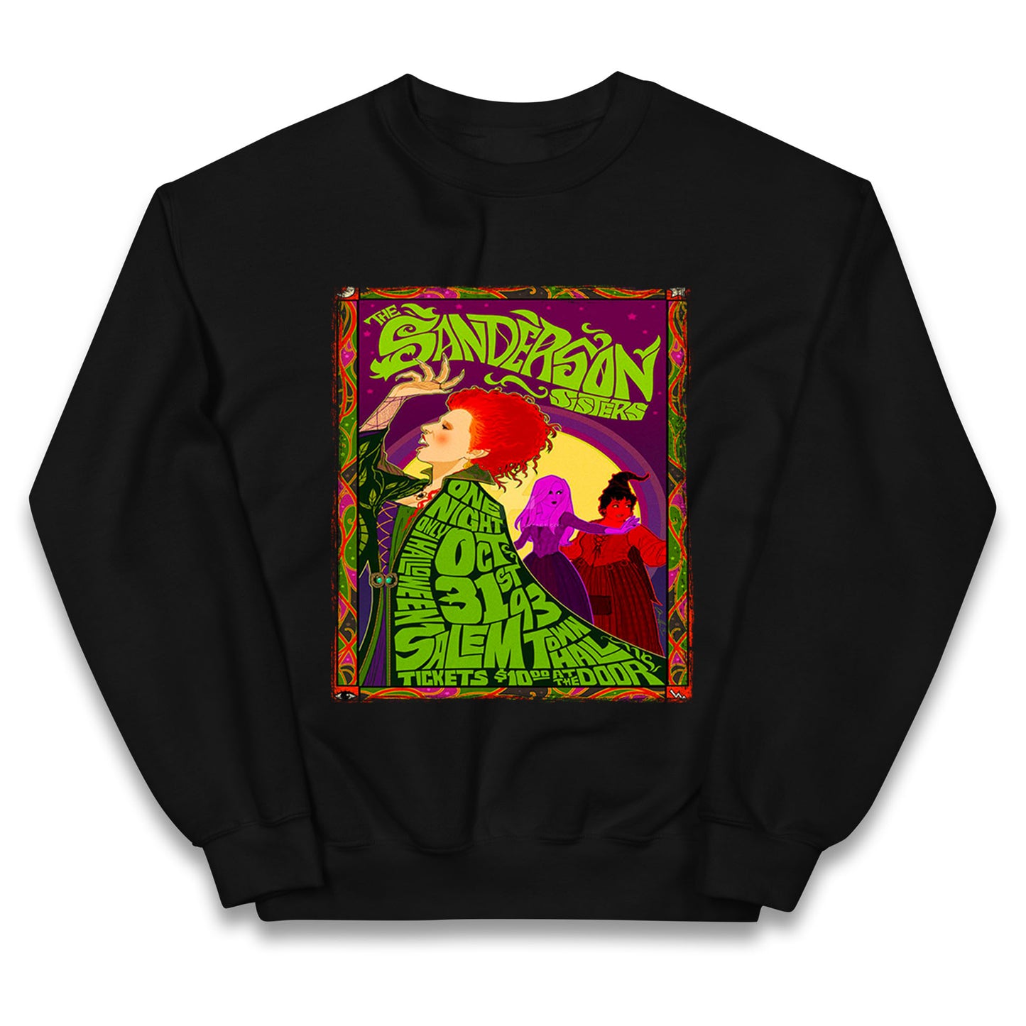 Sanderson Sisters Halloween Kids Jumper