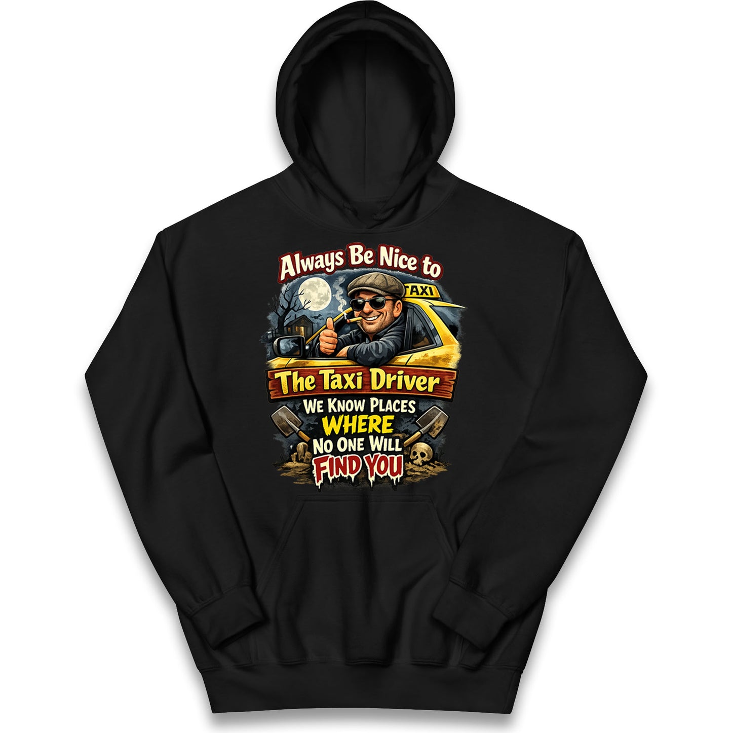 Taxi Driver Kids Hoodie