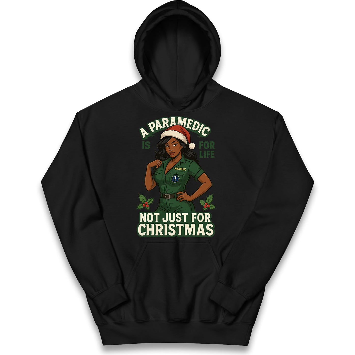 Paramedic Xmas Kids Hoodie