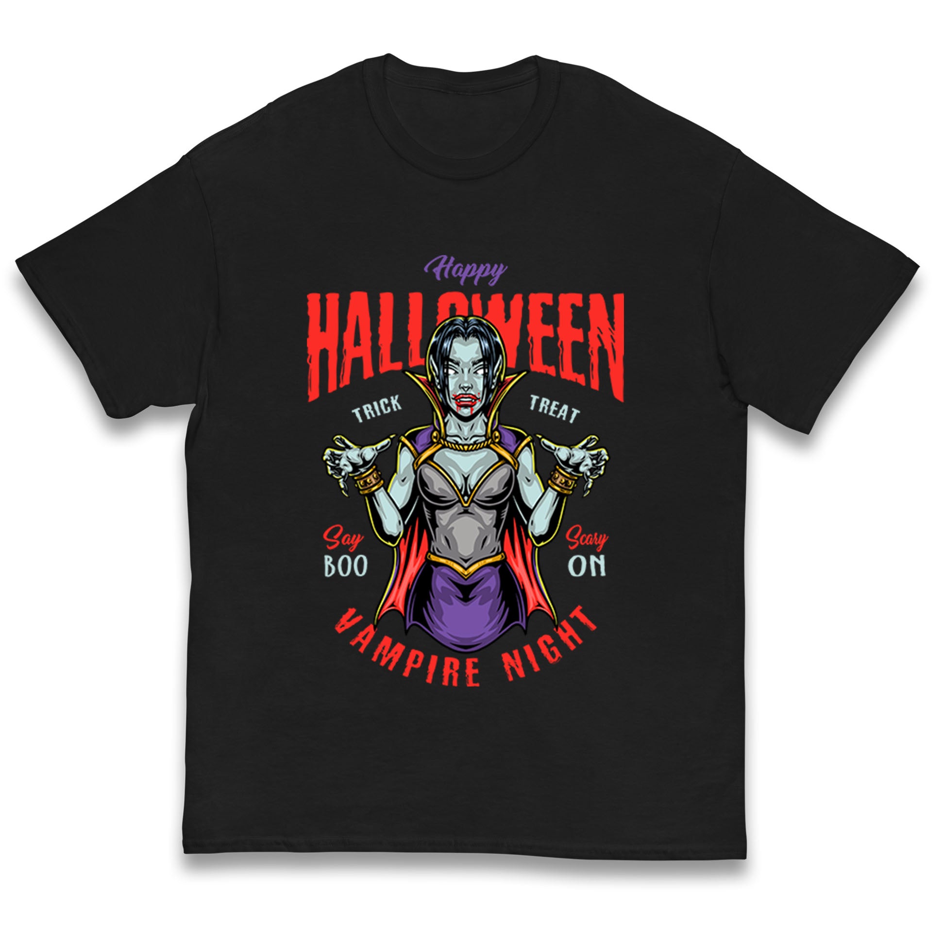 Halloween Vampire Kids T Shirt