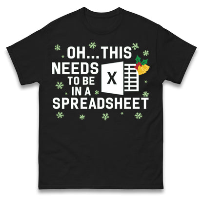 Excel Christmas T Shirt