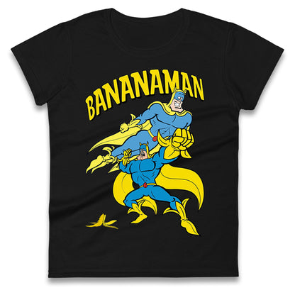 Bananaman Banana Ladies T Shirt