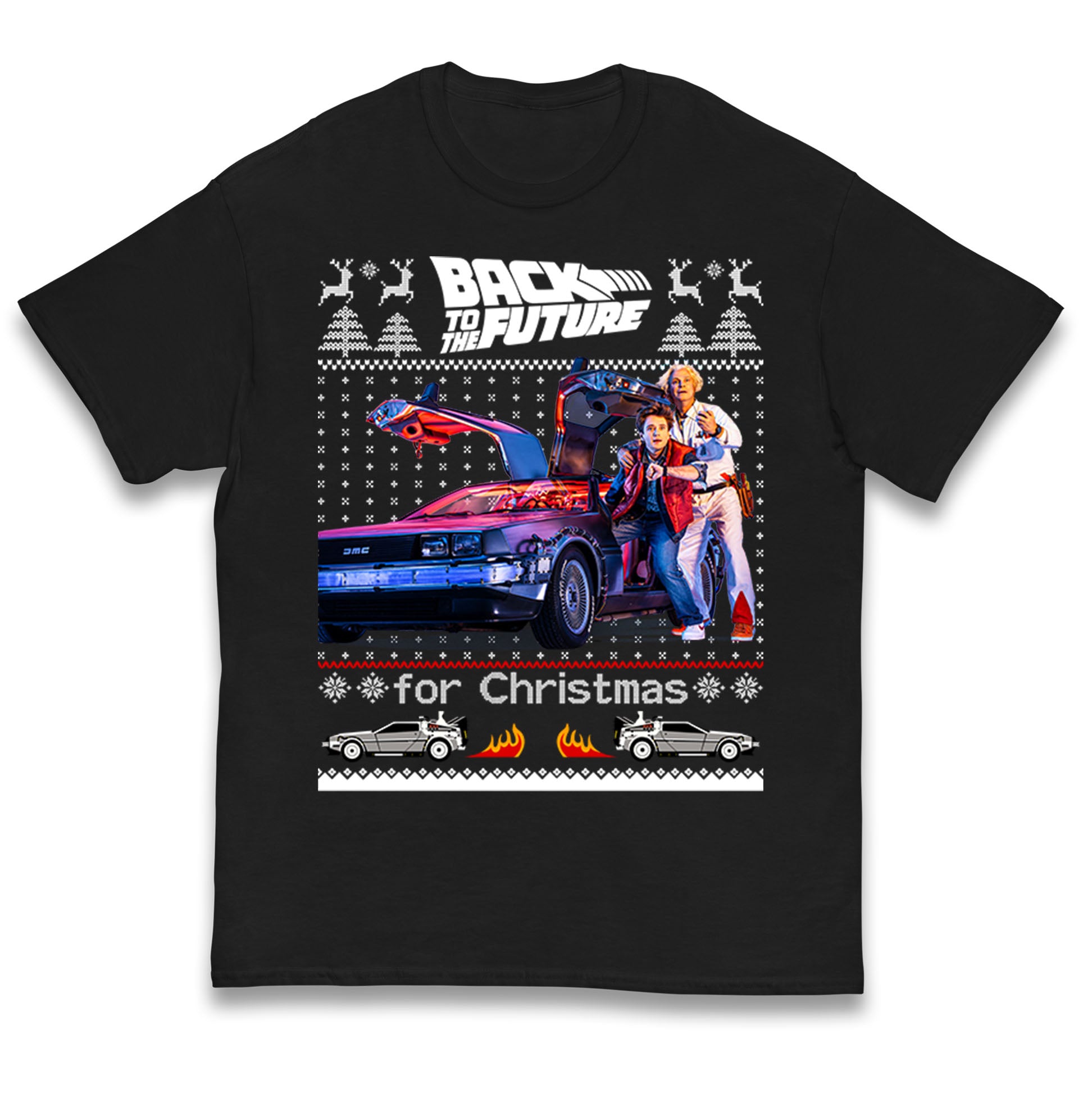 Back To The Future Christmas Kids T Shirt
