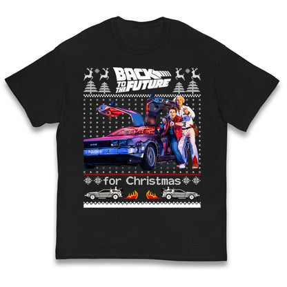 Back To The Future Christmas Kids T Shirt