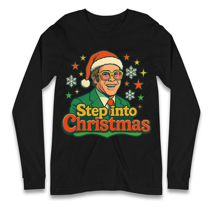 Elton John Christmas Longsleeve T Shirt