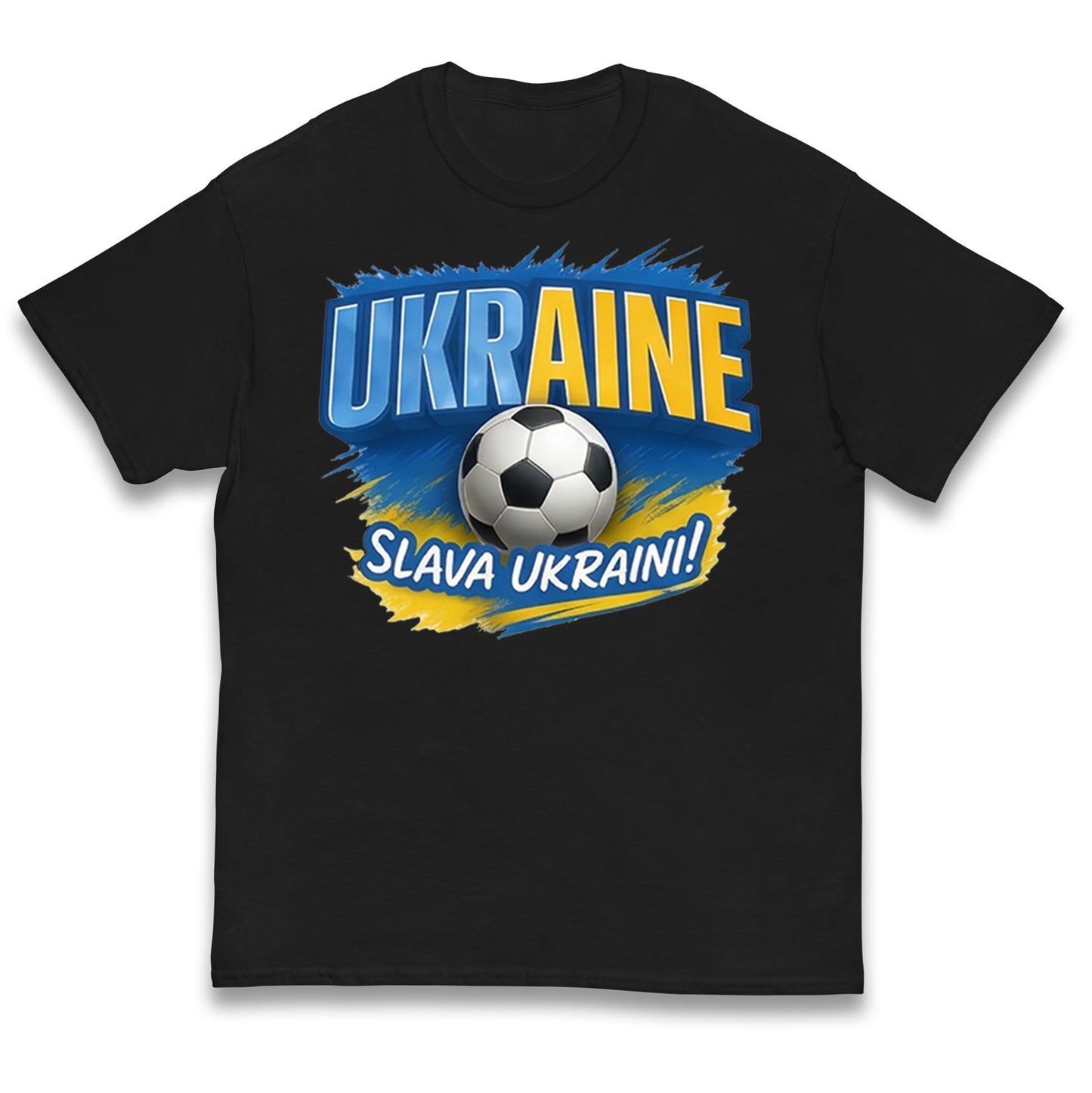 Ukraine Retro World Cup Kids T Shirt