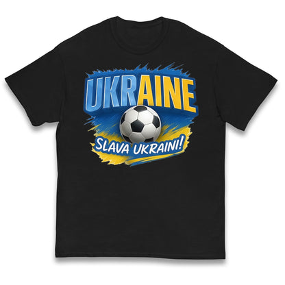 Ukraine Retro World Cup Kids T Shirt