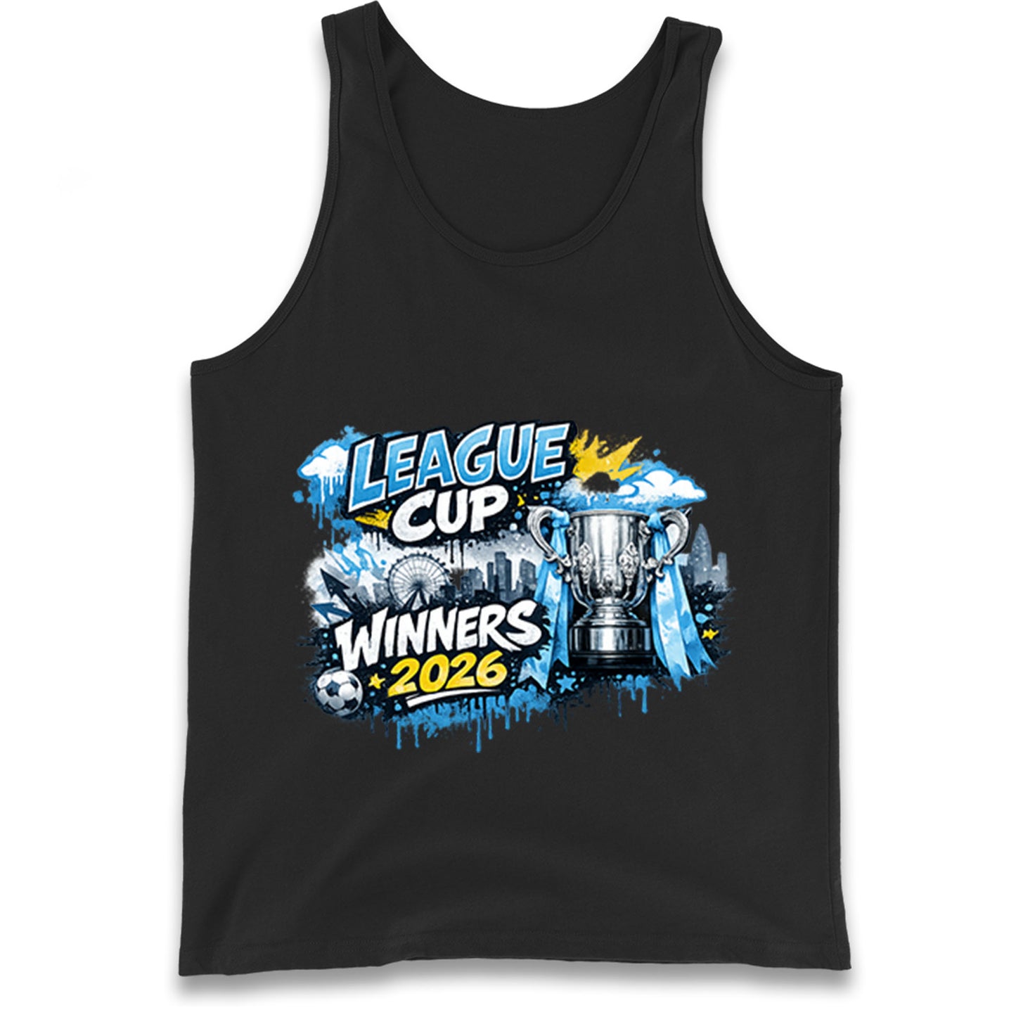 Man City League Cup Winners 2026 Tank Top