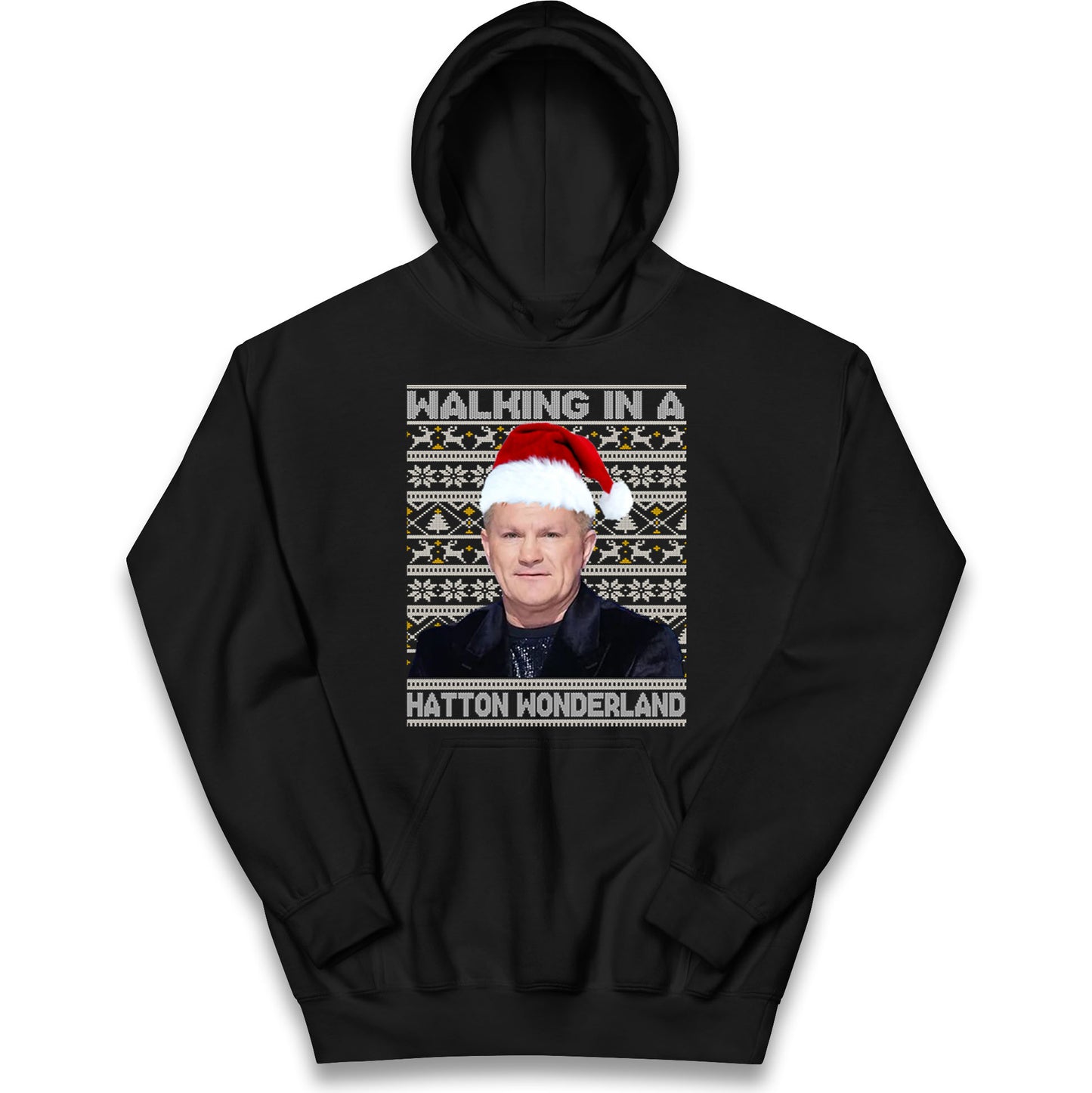 Ricky Hatton Christmas Kids Hoodie