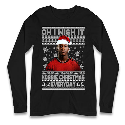 Kobbie Mainoo Christmas Longsleeve T Shirt