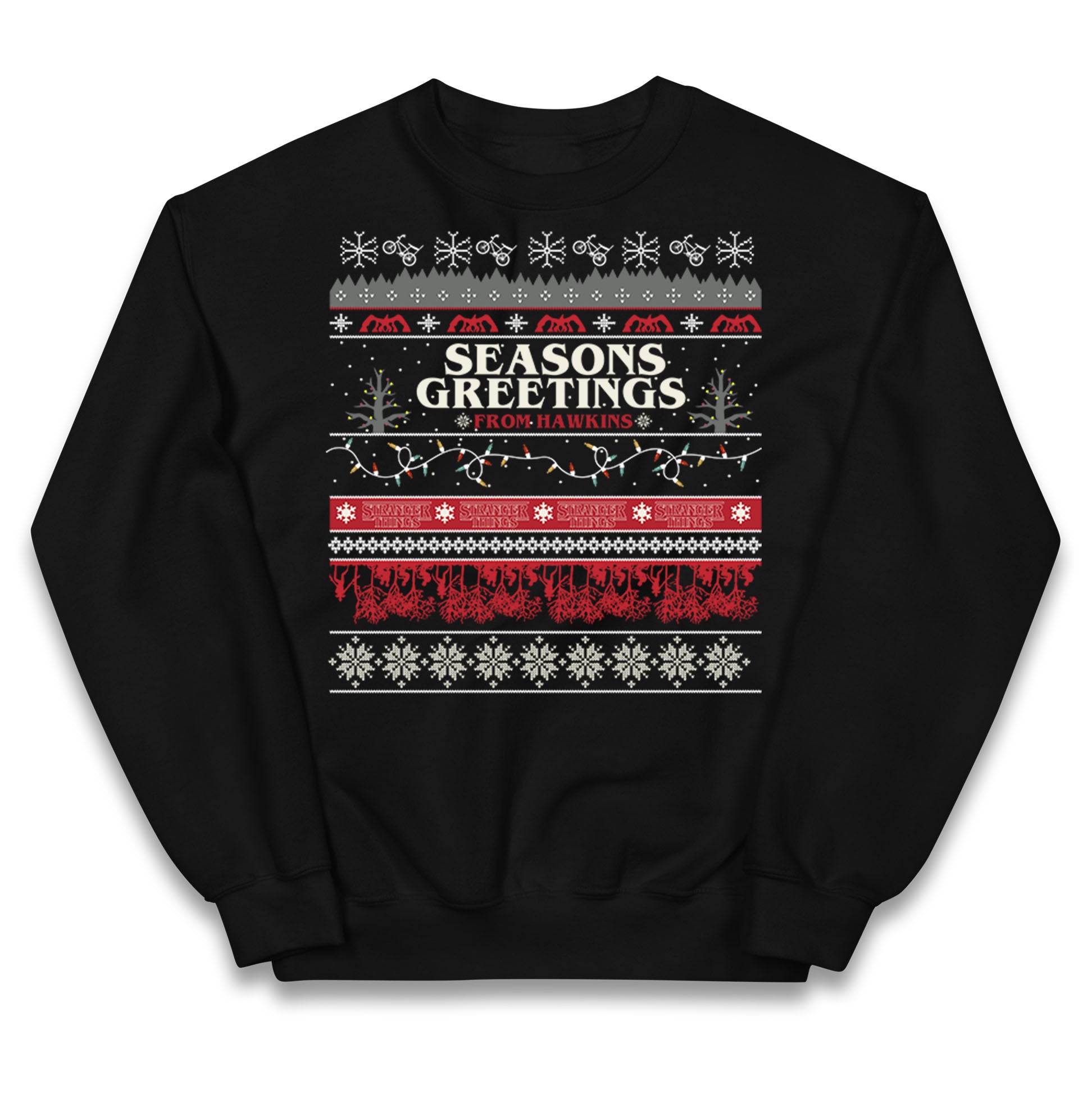 Stranger Things Trailer Kids Jumper