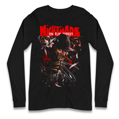 A Nightmare On Elm Street Longsleeve T Shirt 