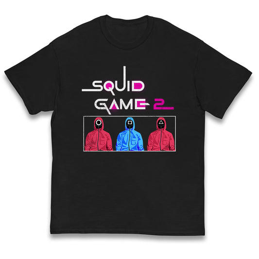 Squid Game Three Masked Guards T Shirt