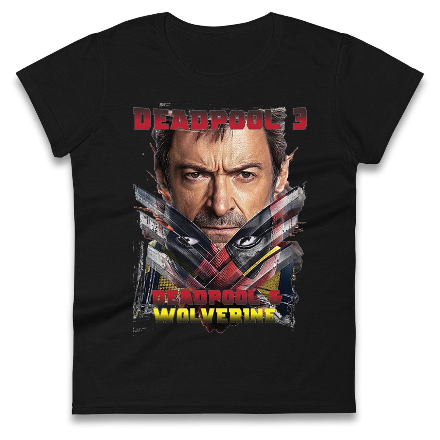 Deadpool and Wolverine 2024 Womens Tee Top