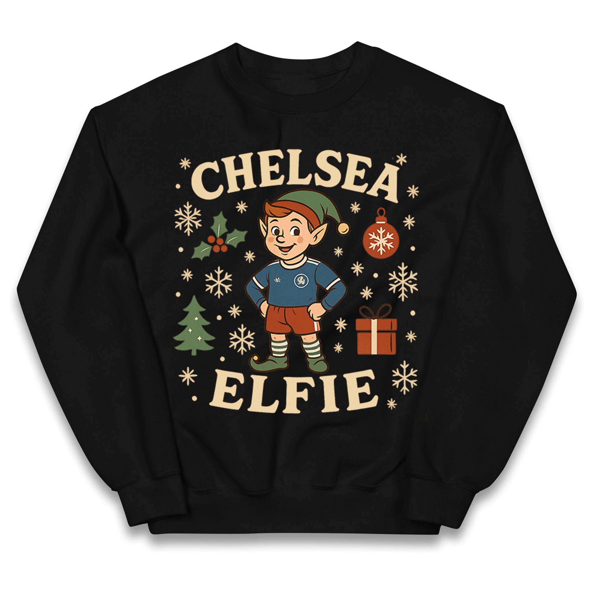 Chelsea FC Christmas Kids Jumper