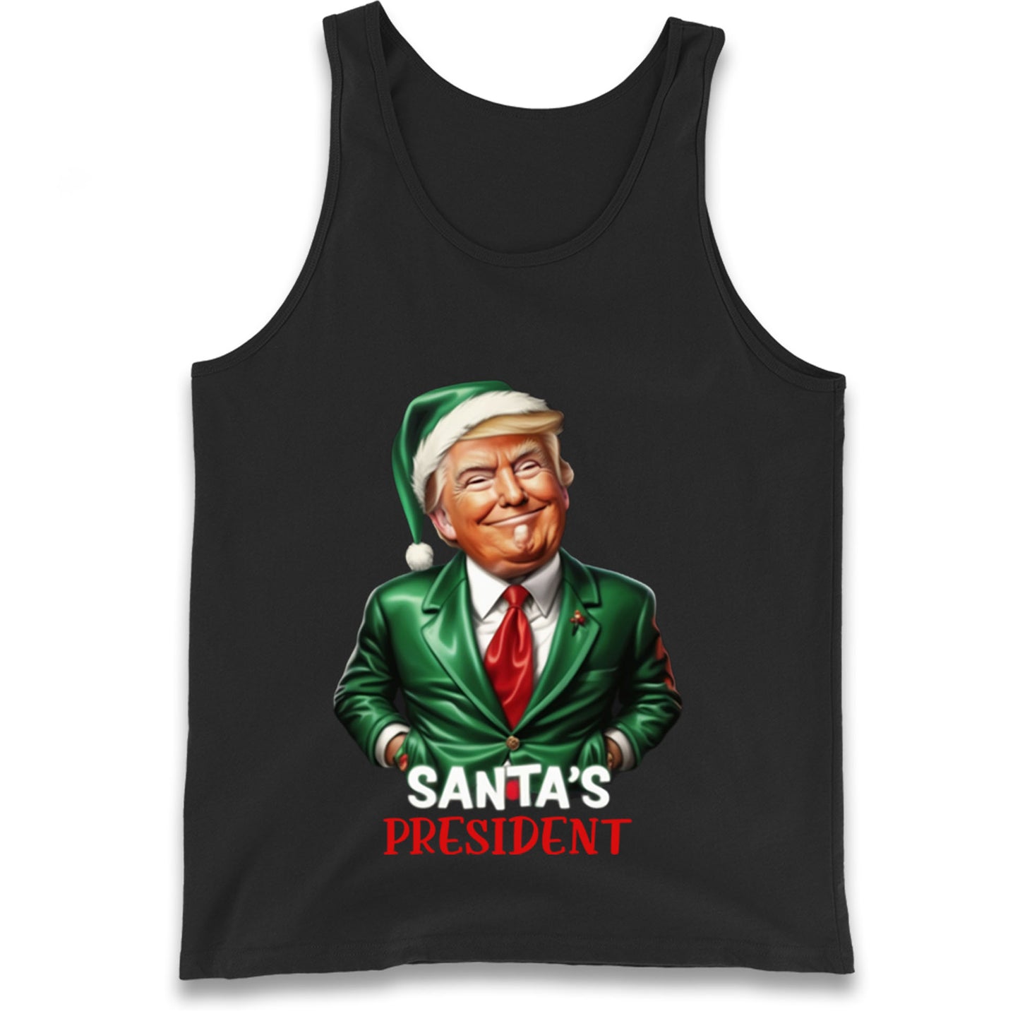 Donald Trump Christmas Tank Top