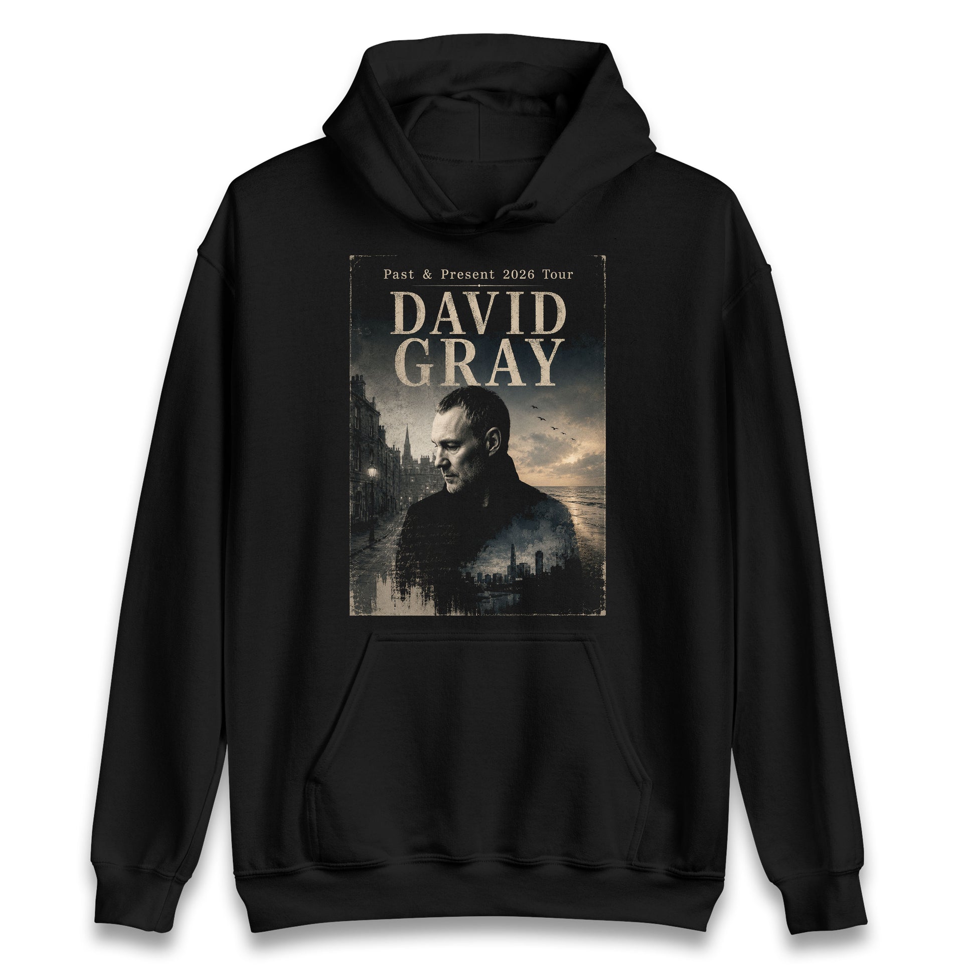 David Gray The Past And Present Tour 2026 Hoodie