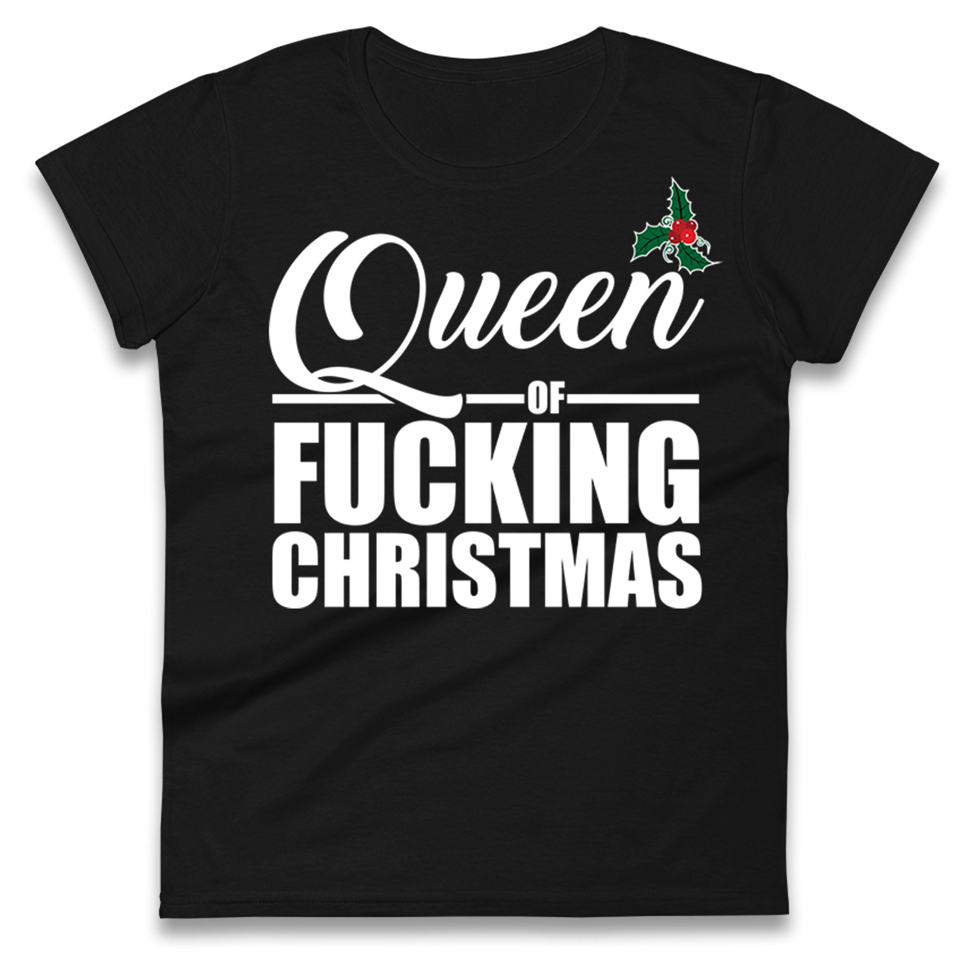 Nice Until Proven Naughty Ladies T Shirt
