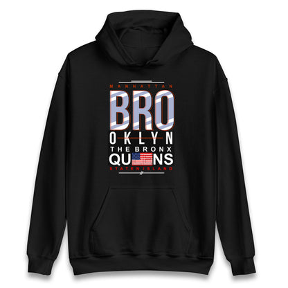 Brooklyn New York State Hoodie