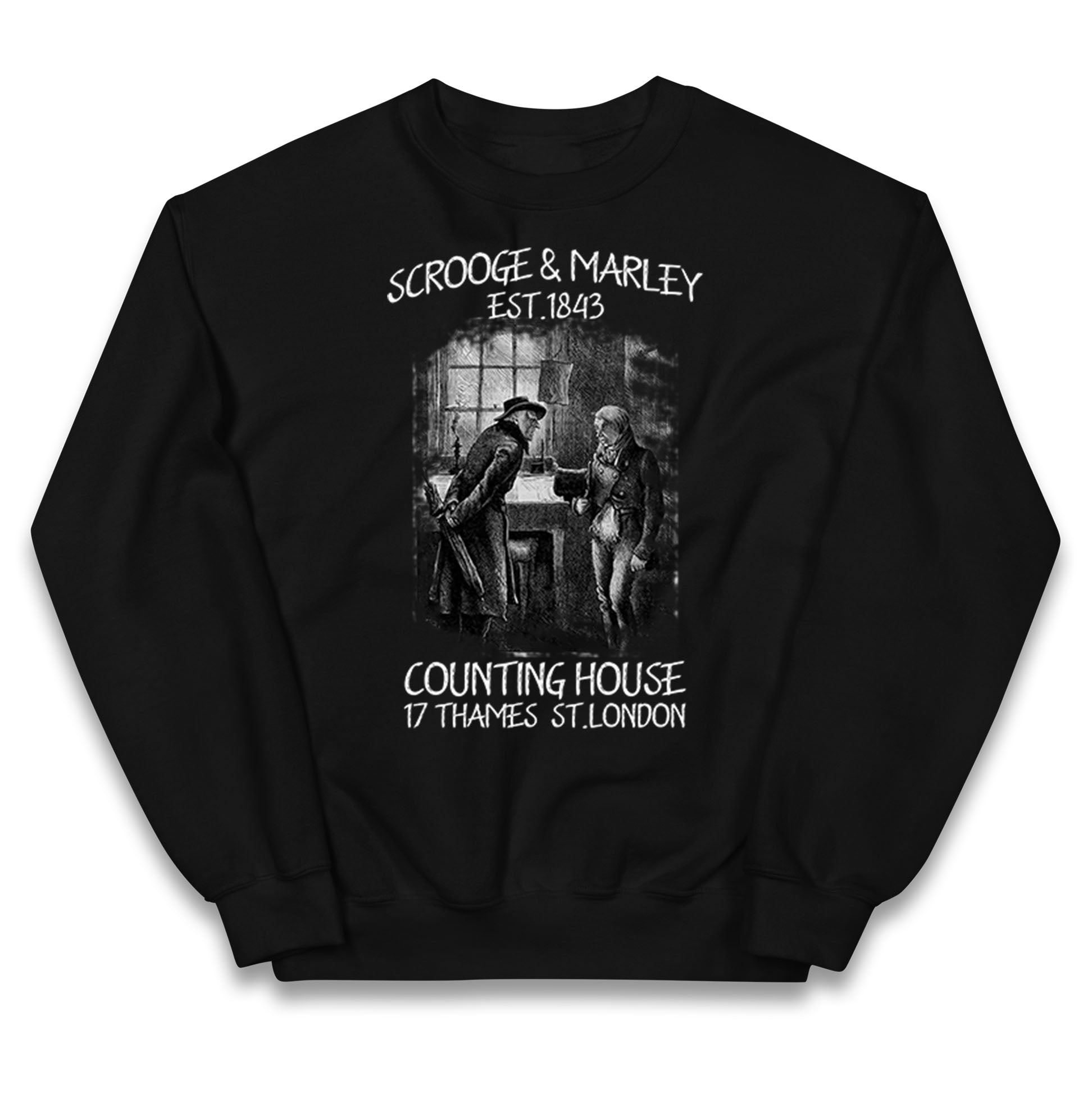 scrooge and marley jumper
